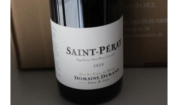12 flessen à 75cl witte wijn Domaine Durand, Saint-Peray, 2020